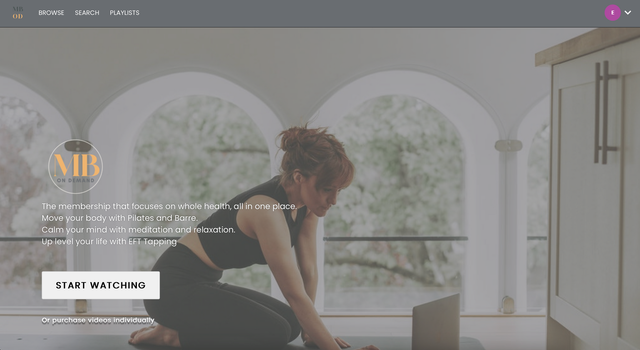 Mind body barre on demand deals